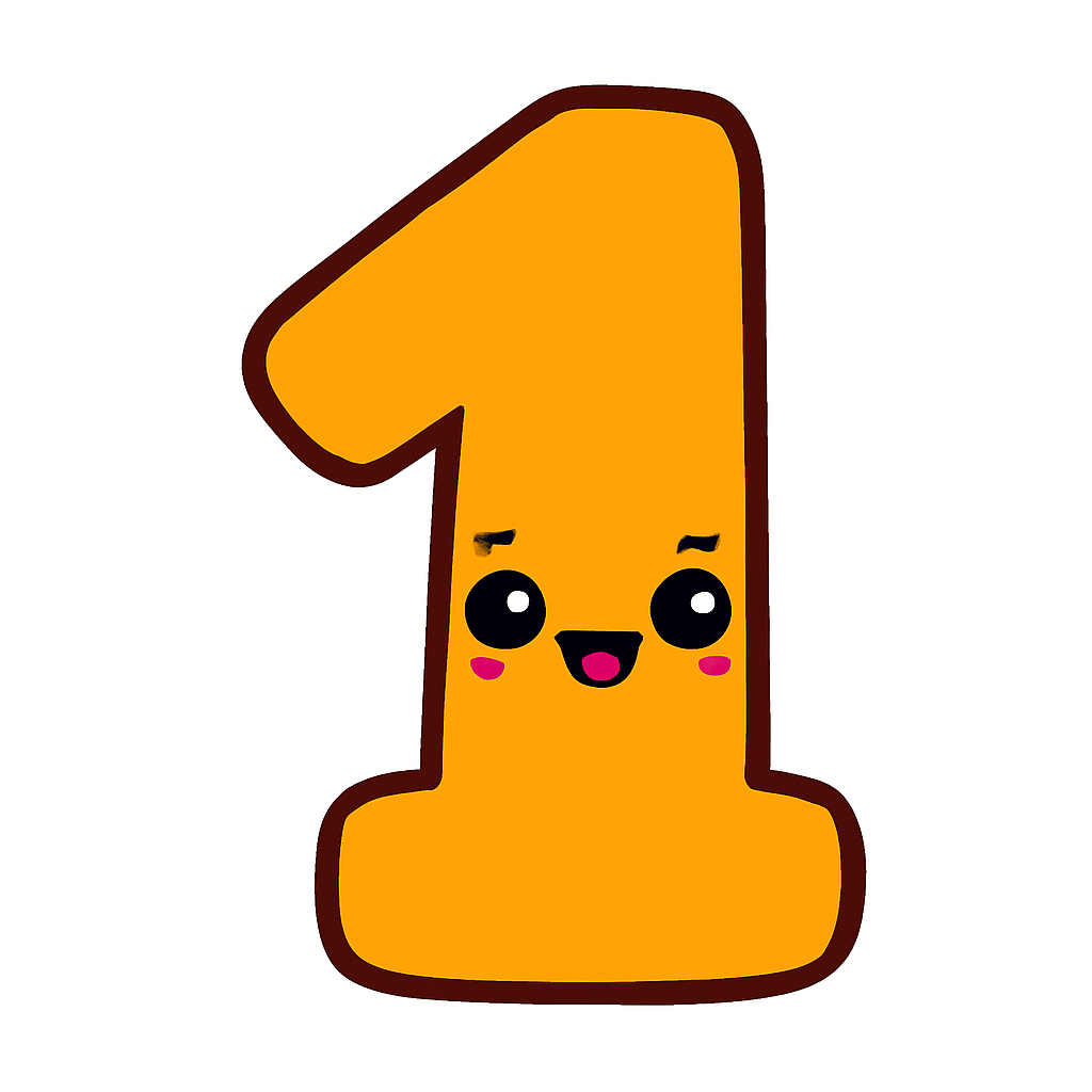 one
