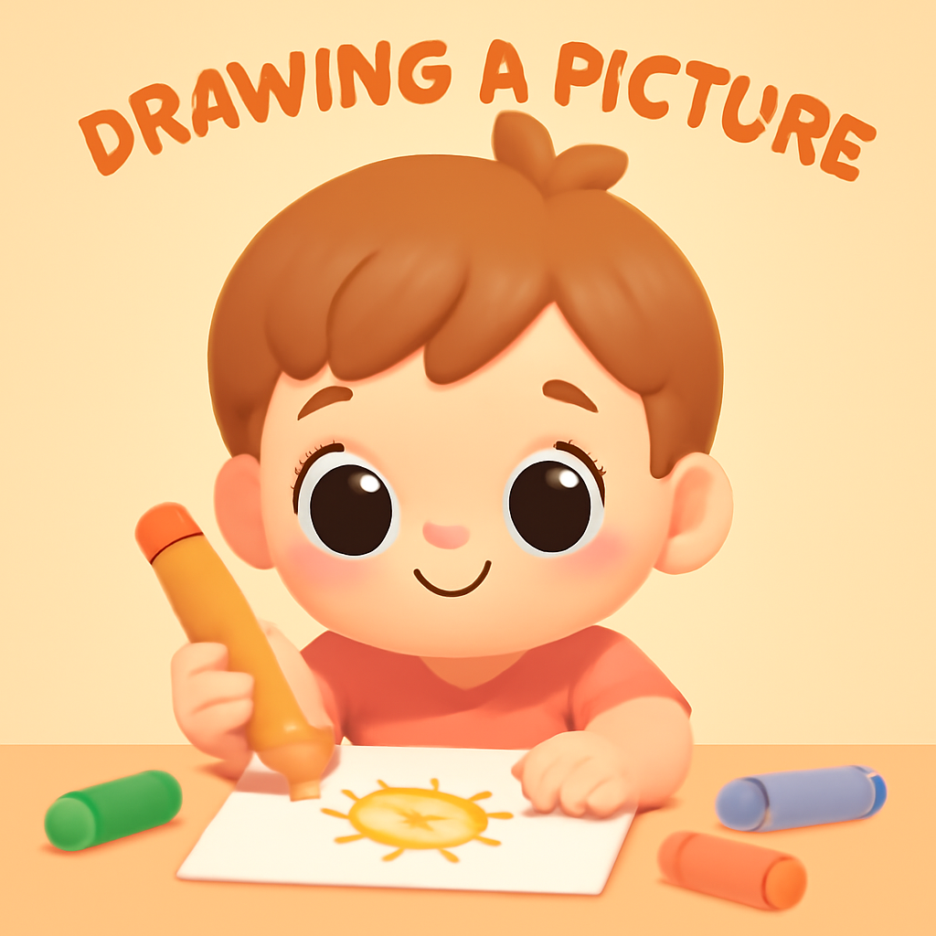 drawing a picture