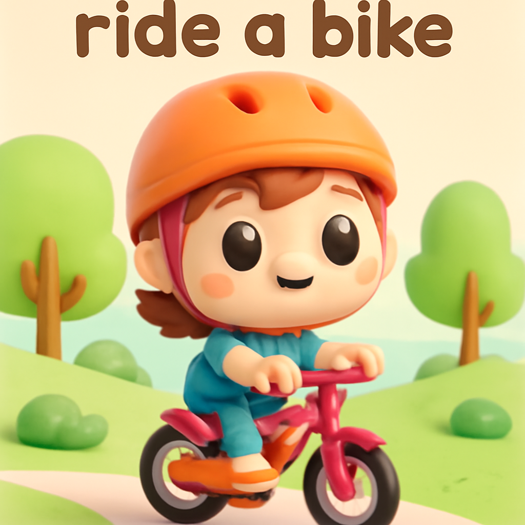ride a bike