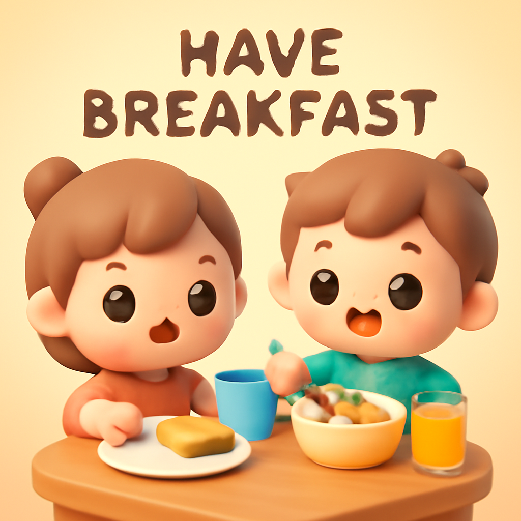 have breakfast