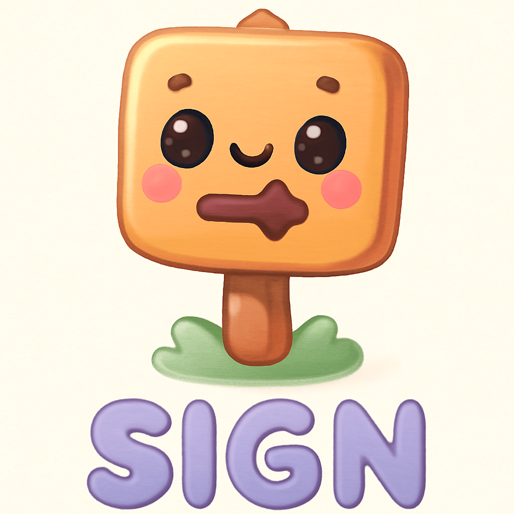 sign