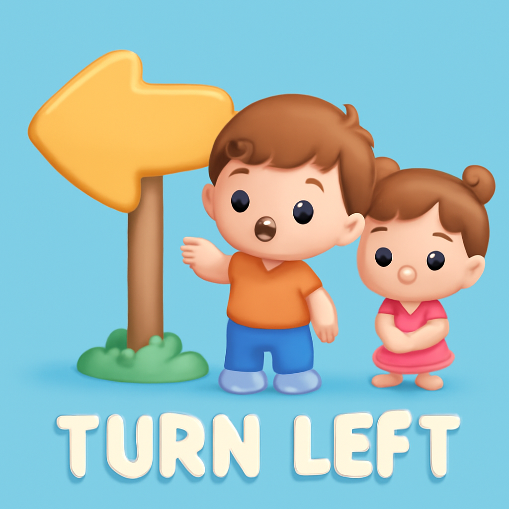 turn left
