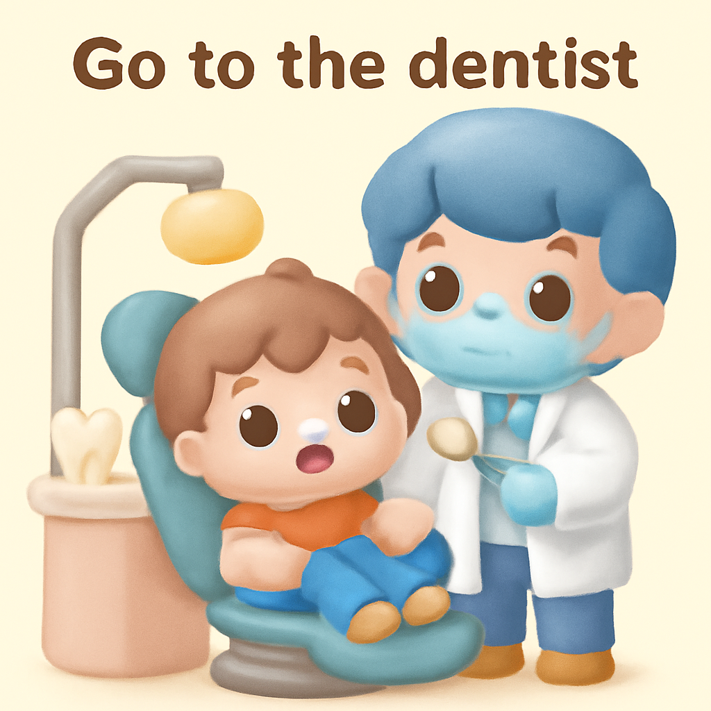 go to the dentist