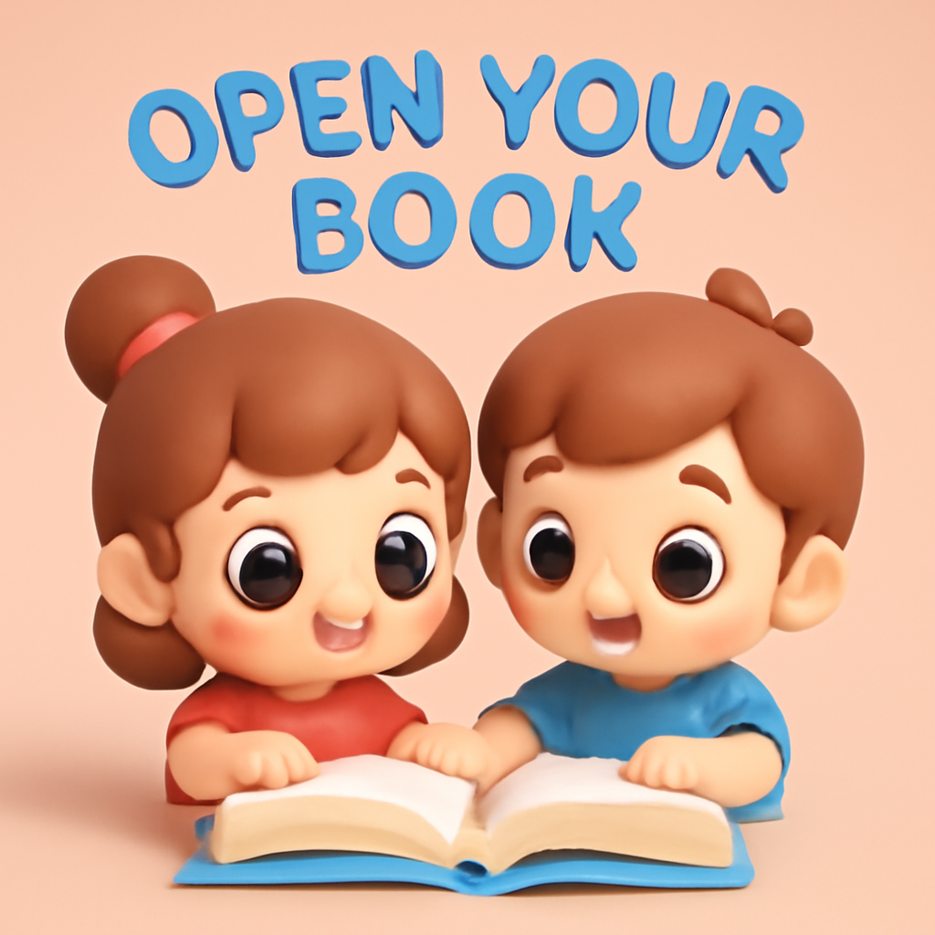 open your book