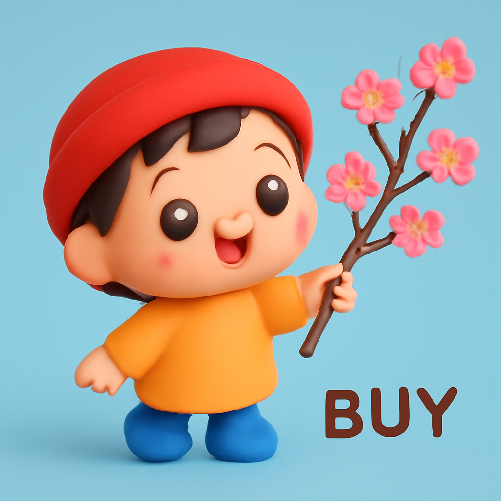 buy a branch of peach blossoms