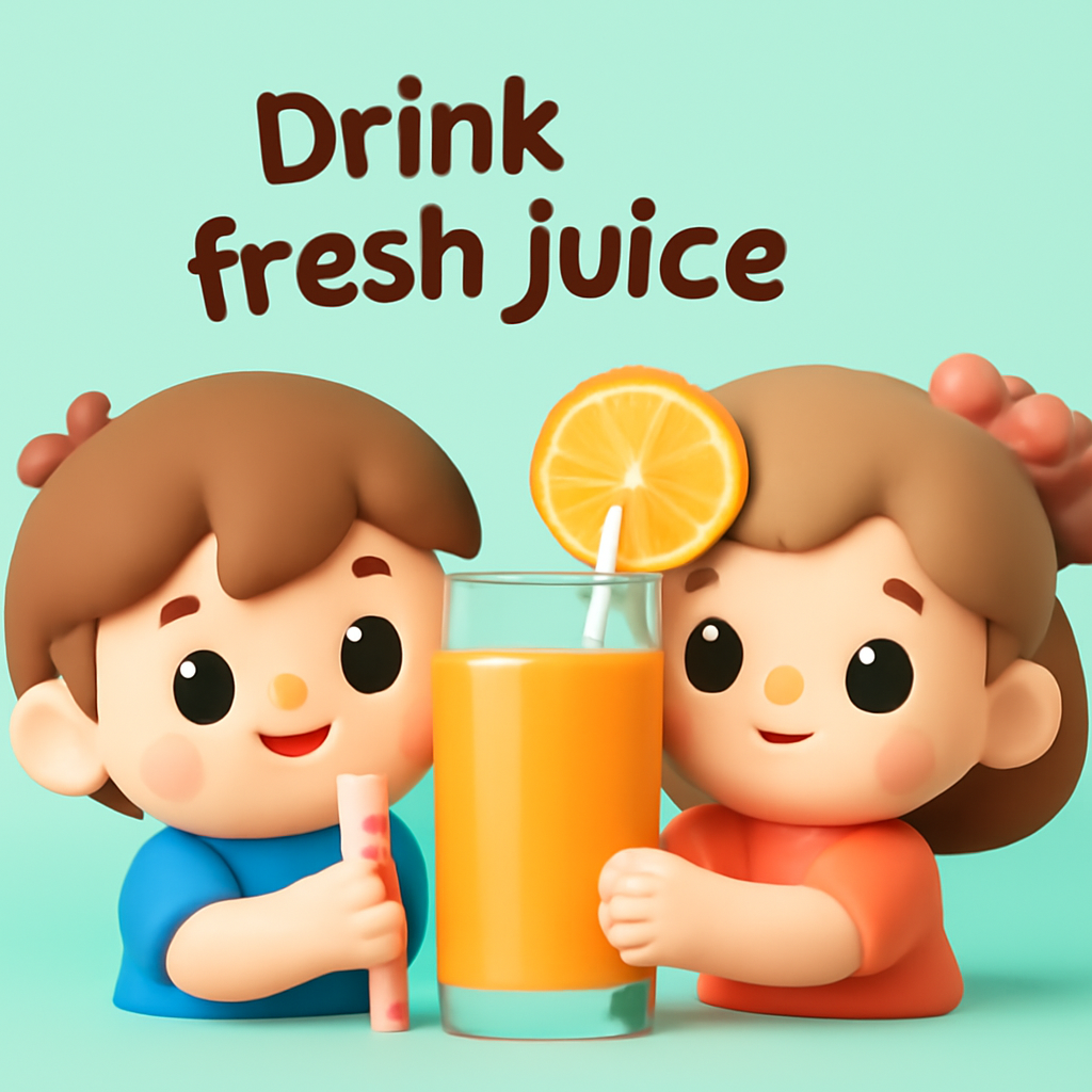 drink fresh juice