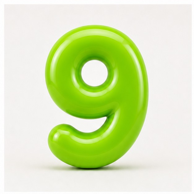 nine