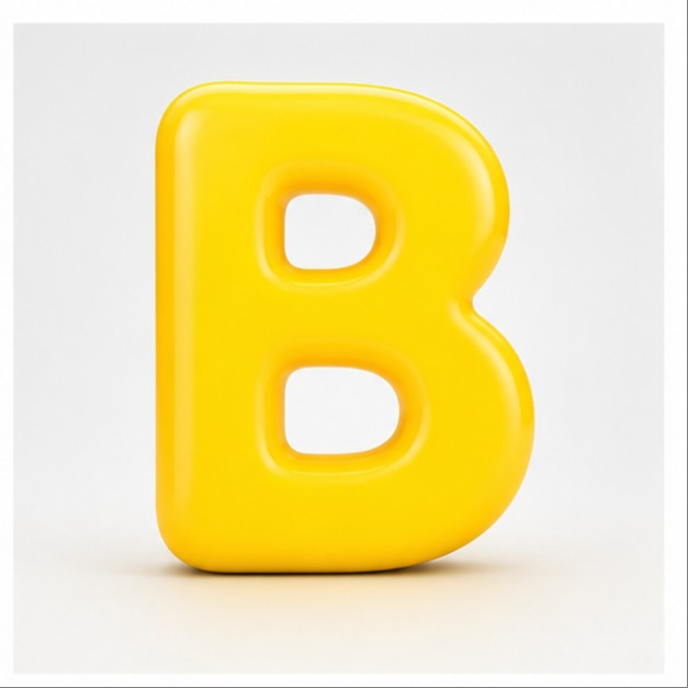 B
