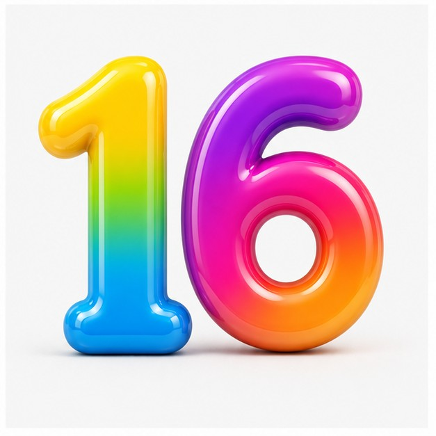sixteen