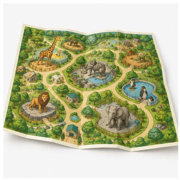 zoo map