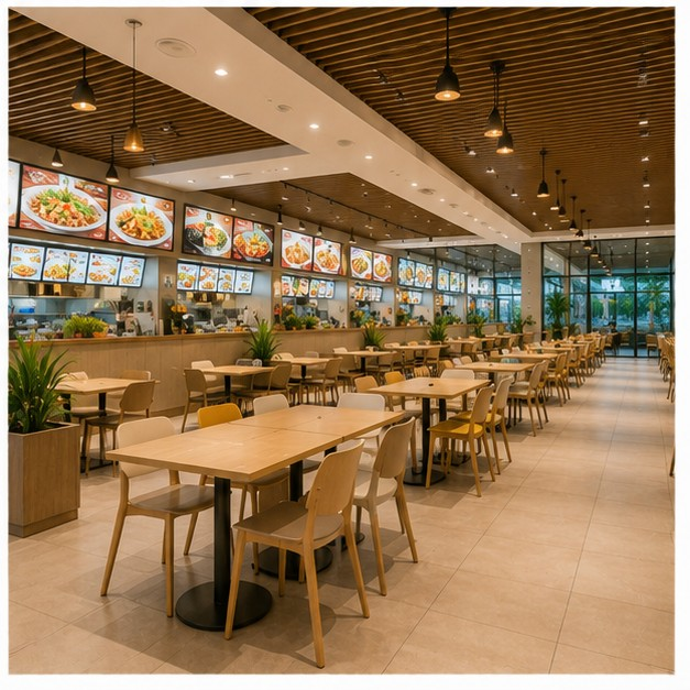 food court