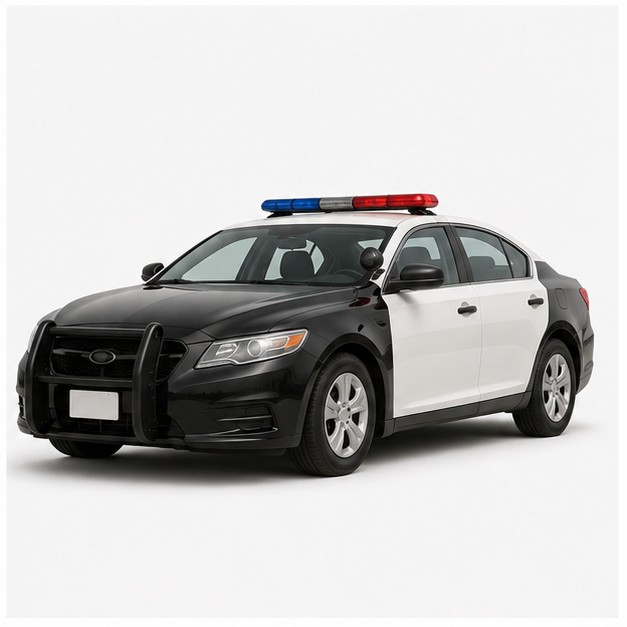 police car