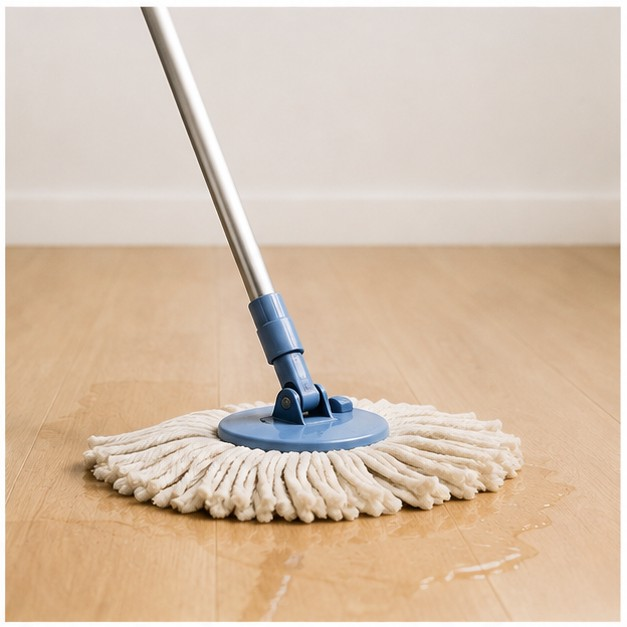 clean the floor