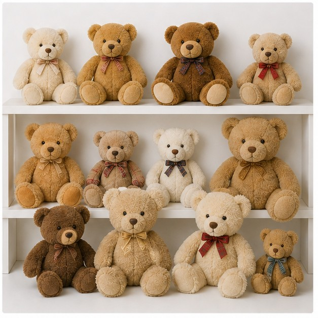collecting teddy bears