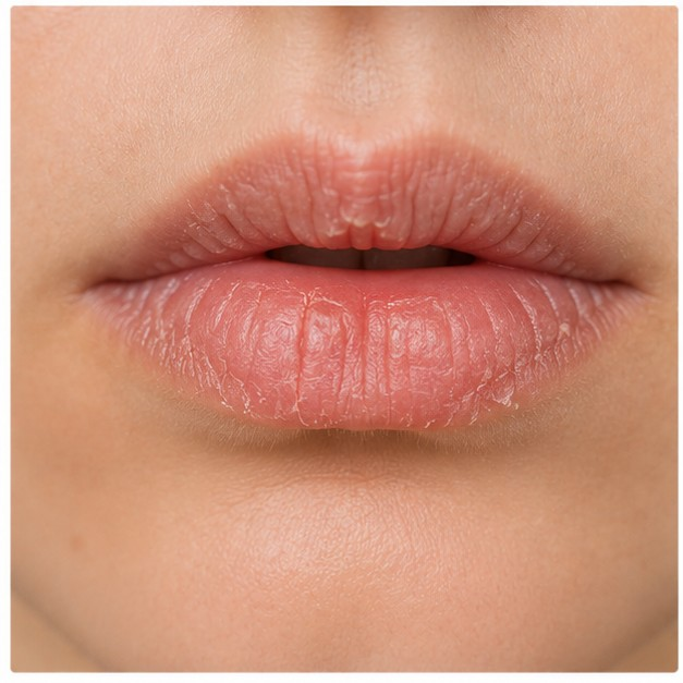 chapped lips