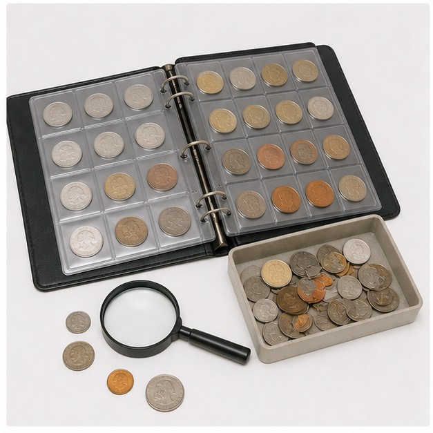 collecting coins