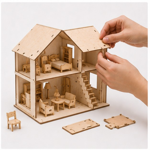 building dollhouses