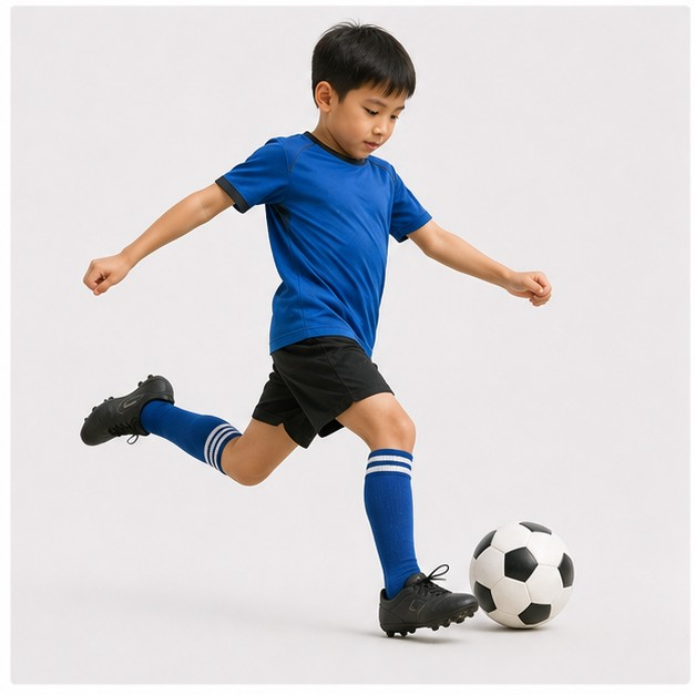 playing sport