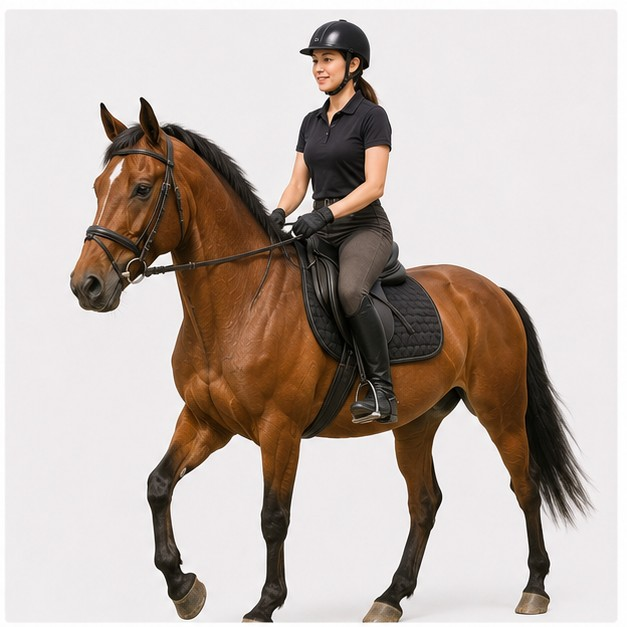 horse riding