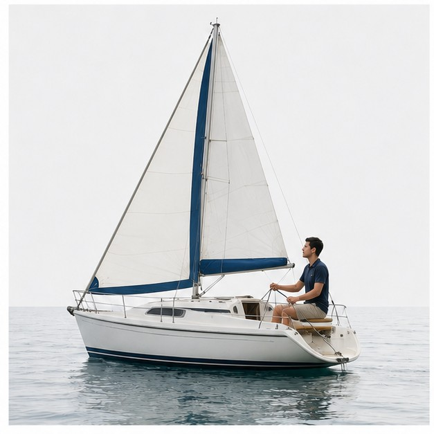 sail a boat