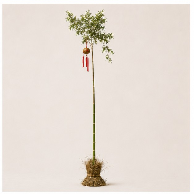 bamboo pole