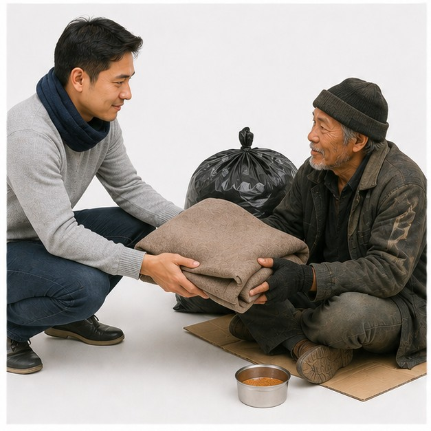help poor people