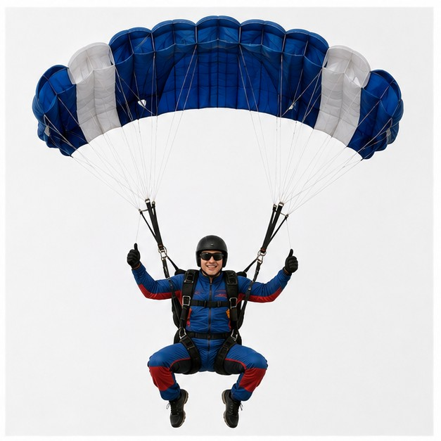 parachutist