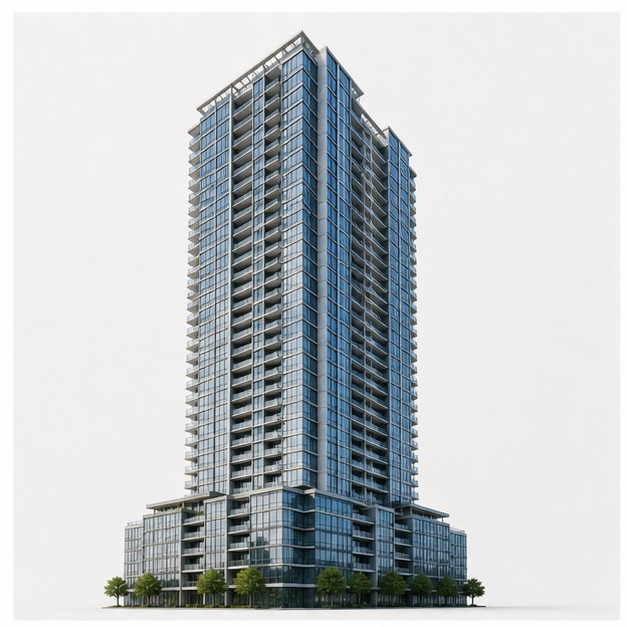 high-rise building