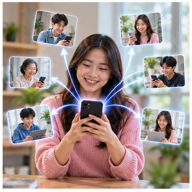 distributed content