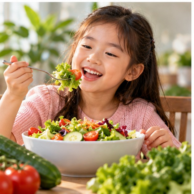 eat vegetables