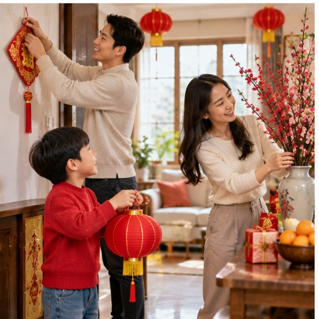 decorate the house