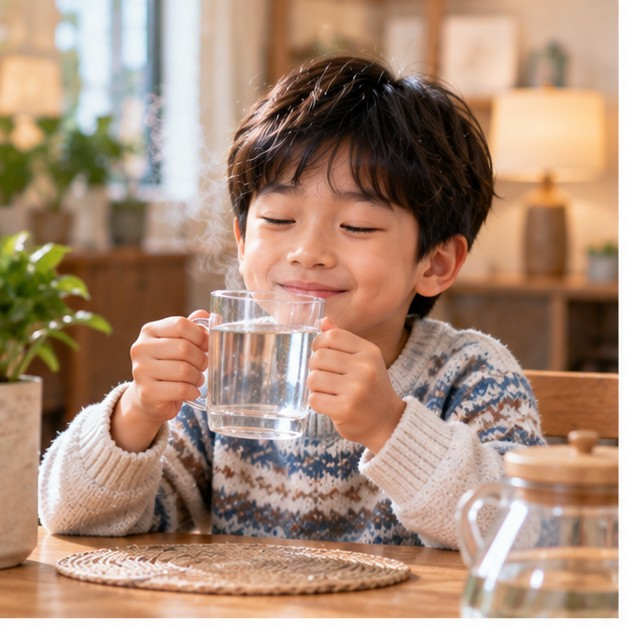 drink warm water