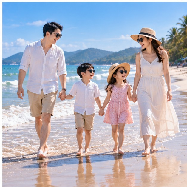 walk on the beach