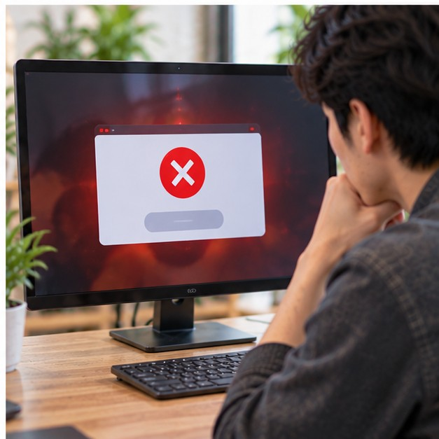 error message